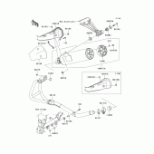 Схема узла: Выхлопная система (s) для Kawasaki EX250 Ninja 250