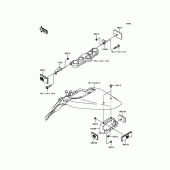 Схема вузла: Reflectors(CN) для Kawasaki KLX140 KLX140