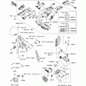 Схема узла: Электрооборудование для Kawasaki VN1700 VN1700 Classic ABS