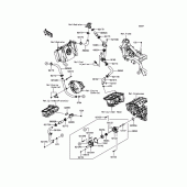 Схема вузла: Water Pipe для Kawasaki EX300 Ninja 300
