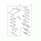 Схема узла: Инструмент для Kawasaki ZX1100 GPZ1100
