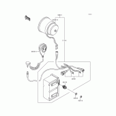 Схема вузла: Accessory для Kawasaki KZ1000 Police