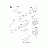 Схема вузла: Fuel pump для Kawasaki ZX600 Ninja ZX-6