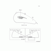 Схема вузла: Decals(red)(a10) для Kawasaki VN800 Vulcan 800