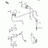 Схема узла: Ignition system для Kawasaki ZX1000 ZX-10