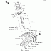 Схема вузла: Crankshaft/piston для Kawasaki ZX1400 ZZR1400 ABS