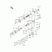 Схема вузла: Balancer для Kawasaki KL650 KLR650