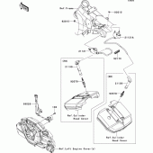 Схема вузла: Ignition system для Kawasaki VN1700 VN1700 Classic Tourer ABS