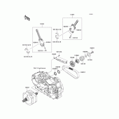 Схема вузла: Колінчастий вал для Kawasaki VN1700 Vulcan 1700 Nomad