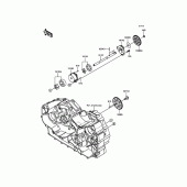 Схема вузла: Масляний насос для Kawasaki VN1700 Vulcan 1700 Voyager Custom ABS
