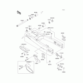 Схема вузла: Swingarm(1/2) для Kawasaki KLX250 KLX250SR
