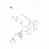 Схема вузла: Генератор для Kawasaki KX100