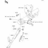 Схема узла: Stand(s) для Kawasaki ZR750 Z750S