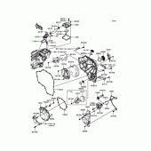 Схема вузла: N/A для Kawasaki ZX1000 Ninja H2