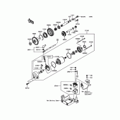 Схема вузла: Starter Motor для Kawasaki ZX1400 Ninja ZX-14R ABS