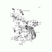 Схема узла: Воздушный фильтр для Kawasaki ZX1400 Ninja ZX-14R ABS