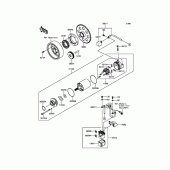 Схема вузла: Starter Motor для Kawasaki ZX1000 Ninja 1000 ABS