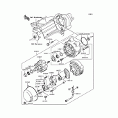 Схема вузла: Генератор для Kawasaki ZR1200 ZRX1200R