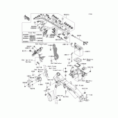 Схема вузла: Електроустаткування для Kawasaki VN2000 Vulcan 2000