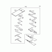 Схема вузла: Інструмент для Kawasaki EL250 Eliminator 250LX