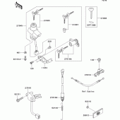 Схема вузла: Ignition switch(b1h/b2h) для Kawasaki ZX1200 Ninja ZX-12R