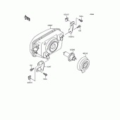 Схема вузла: Фара для Kawasaki EX250 ZZR250