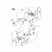 Схема вузла: Аксесуари для Kawasaki ZR1000 Z1000 ABS