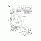 Схема вузла: Крило для Kawasaki VN1600 Vulcan 1600 Nomad