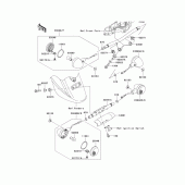 Схема вузла: Поворотники для Kawasaki VN1600 VN1600 Classic