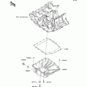 Схема вузла: Oil pan для Kawasaki ZX636 Ninja ZX-6R ABS