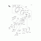 Схема вузла: Head lamp для Kawasaki ZR750 Zephyr