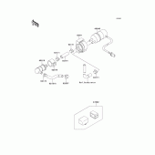 Схема вузла: Fuel pump для Kawasaki ZX600 Ninja ZX-6R