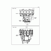 Схема вузла: Болти картера двигуна для Kawasaki ZX636 Ninja ZX-6R ABS