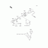 Схема узла: Топливный насос для Kawasaki ZX600 Ninja ZX-6