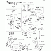 Схема вузла: Замок запалювання для Kawasaki ZR750 Z750