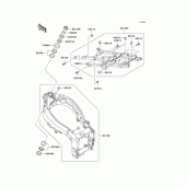 Схема узла: Рама для Kawasaki ZX600 Ninja ZX-6