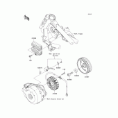 Схема вузла: Генератор для Kawasaki EX250 Ninja 250R