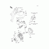 Схема вузла: Генератори для Kawasaki KX85 KX85