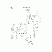 Схема вузла: Ignition system для Kawasaki KL650 KLR650