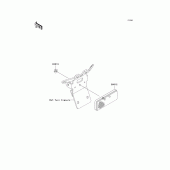 Схема узла: Reflectors для Kawasaki VN1700 VN1700 Classic