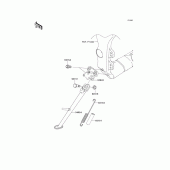 Схема узла: Stand(s) для Kawasaki ZX1000 Ninja ZX-10R ABS