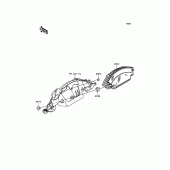 Схема вузла: Meter(s) для Kawasaki ZX1000 Ninja ZX-10R ABS