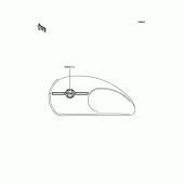 Схема вузла: Наклейки (BJ250-B5) для Kawasaki BJ250 Estrella