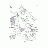 Схема вузла: Water pipe для Kawasaki VN900 Vulcan 900 Custom