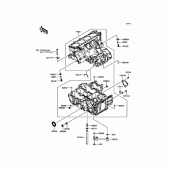 Схема вузла: Картер двигуна для Kawasaki ZX1400 Ninja ZX-14R ABS