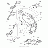 Схема вузла: Рама для Kawasaki ZX636 Ninja ZX-6R