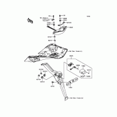 Схема узла: Taillight(s) для Kawasaki ZX1000 Z1000SX