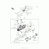 Схема вузла: Throttle для Kawasaki ZX1400 Ninja ZX-14R ABS