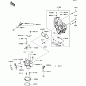Схема вузла: Throttle для Kawasaki VN1700 Vulcan 1700 Voyager
