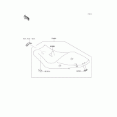 Схема вузла: Сидіння для Kawasaki ER650 ER-6N ABS